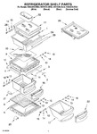 Diagram for 05 - Refrigerator Shelf Parts