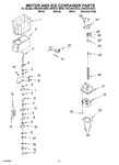 Diagram for 06 - Motor And Ice Container Parts