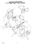 Diagram for 09 - Dispenser Front Parts