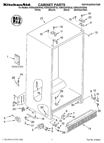 Diagram for KSRA22KKBL02