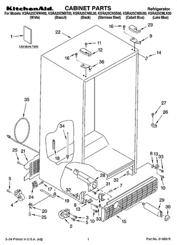 Diagram for KSRA25CNBU00