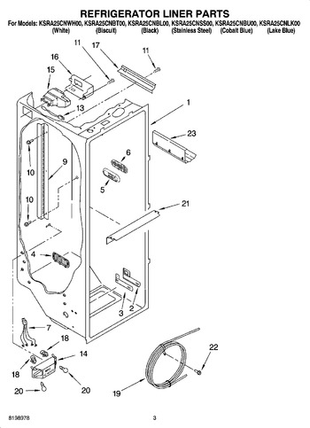 Diagram for KSRA25CNBU00