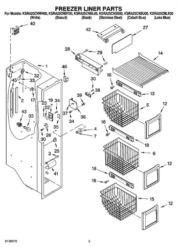 Diagram for KSRA25CNBU00