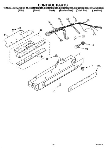 Diagram for KSRA25CNBU00