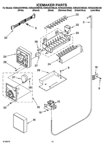 Diagram for KSRA25CNBU00