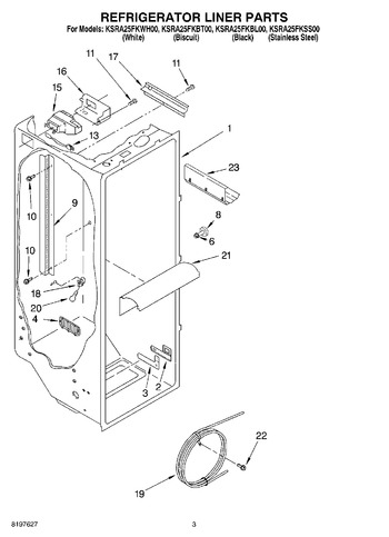 Diagram for KSRA25FKBL00