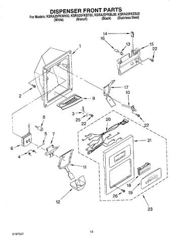 Diagram for KSRA25FKBL00