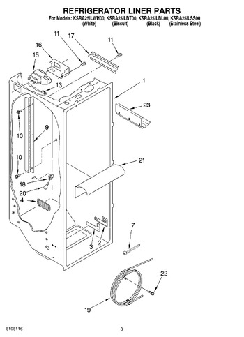 Diagram for KSRA25ILBT00