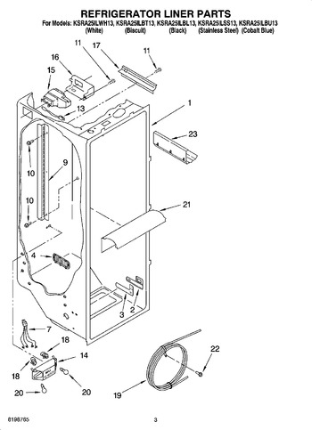 Diagram for KSRA25ILBT13