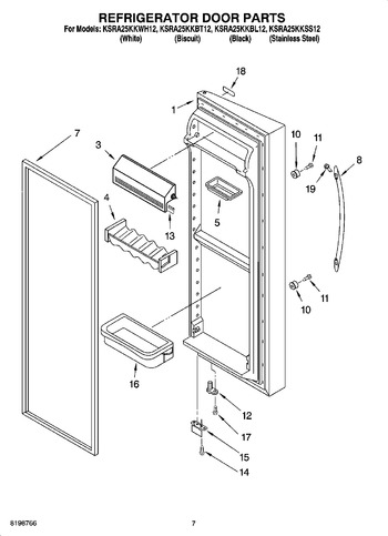 Diagram for KSRA25KKBL12