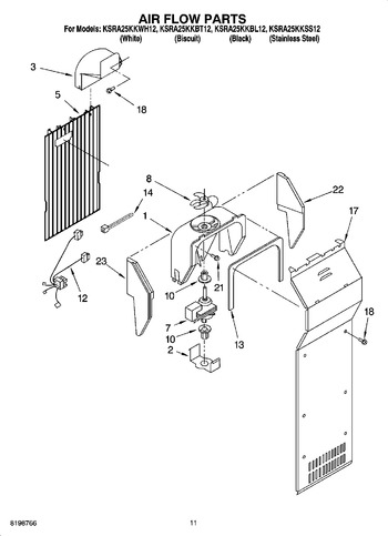 Diagram for KSRA25KKBL12