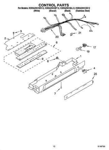 Diagram for KSRA25KKBL12