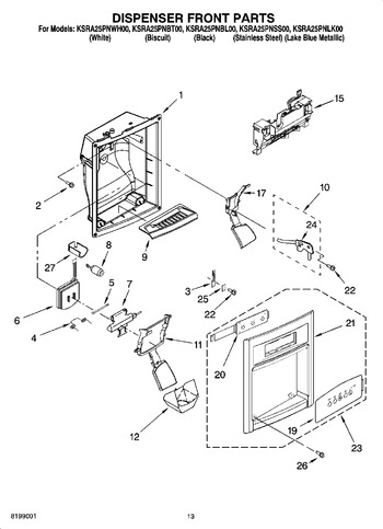 Diagram for KSRA25PNLK00