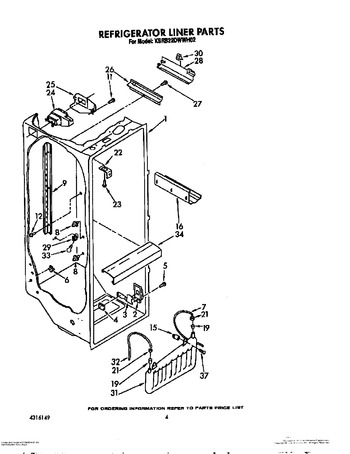 Diagram for KSRB22DWAL02