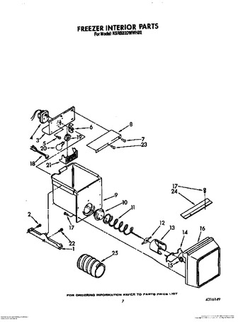 Diagram for KSRB22DWAL02