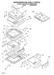 Diagram for 05 - Refrigerator Shelf