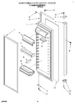 Diagram for 06 - Refrigerator Door, Lit/optional