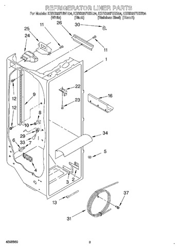 Diagram for KSRB25FHWH04