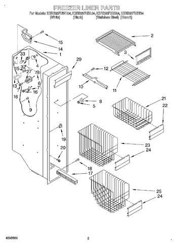 Diagram for KSRB25FHWH04