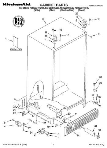 Diagram for KSRB25FHBL05