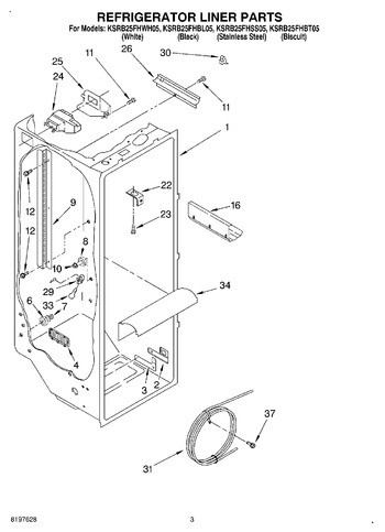 Diagram for KSRB25FHBL05