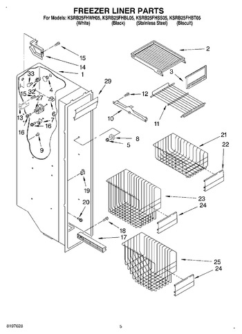 Diagram for KSRB25FHBL05