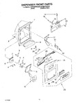 Diagram for 08 - Dispenser Front