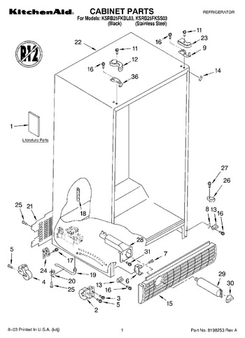 Diagram for KSRB25FKSS03