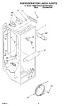 Diagram for 02 - Refrigerator Liner Parts