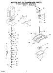 Diagram for 05 - Motor And Ice Container Parts