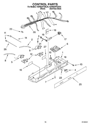 Diagram for KSRB25FKBL04