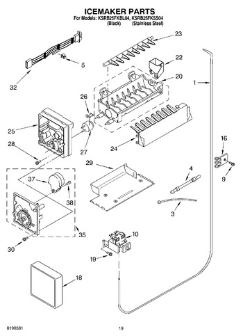 Diagram for KSRB25FKBL04