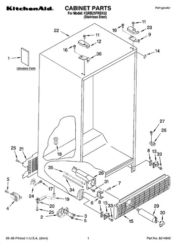 Diagram for KSRB25FRBX02