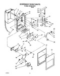 Diagram for 08 - Dispenser Front