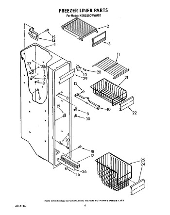 Diagram for KSRB25QWAL02