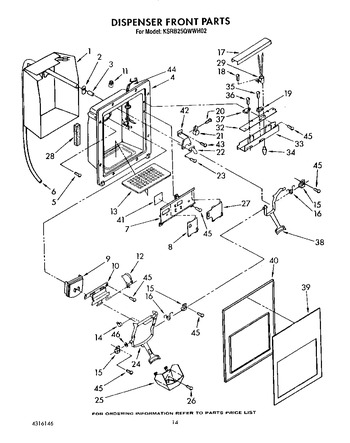 Diagram for KSRB25QWAL02