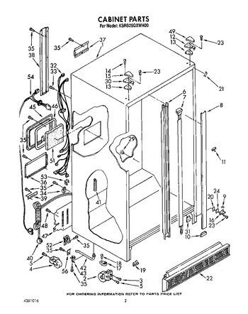 Diagram for KSRB25QXWH00