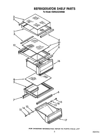 Diagram for KSRB25QXWH00