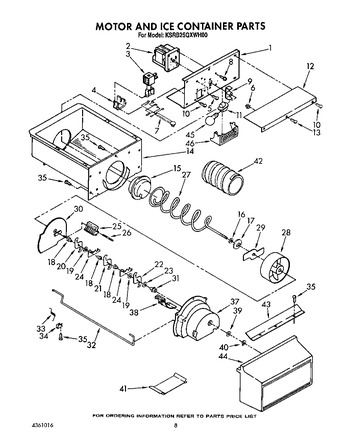 Diagram for KSRB25QXWH00