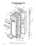 Diagram for 08 - Refrigerator Door