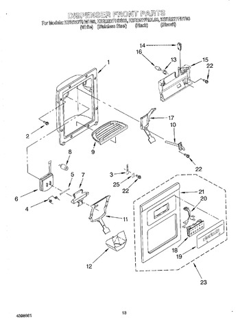 Diagram for KSRB27FHWH03