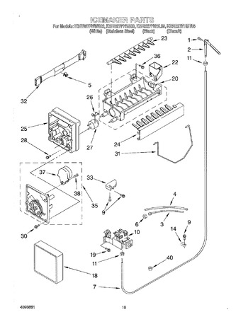 Diagram for KSRB27FHWH03