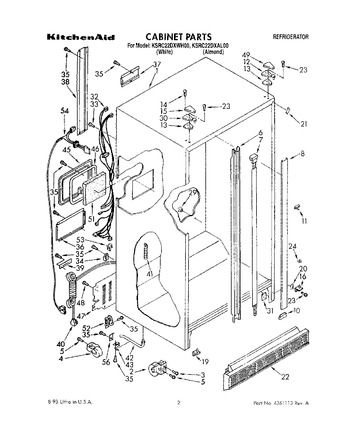 Diagram for KSRC22DXWH00