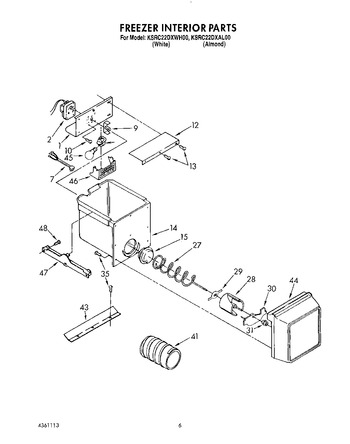 Diagram for KSRC22DXWH00