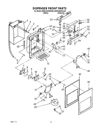 Diagram for KSRC22DXWH00