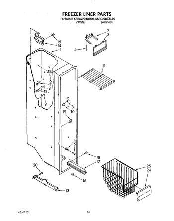 Diagram for KSRC22DXWH00