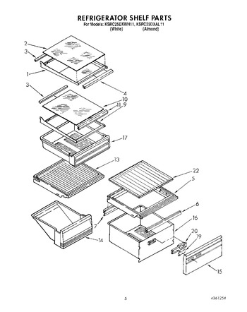 Diagram for KSRC25DXWH11