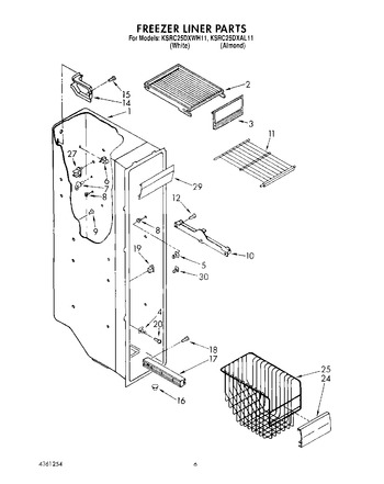 Diagram for KSRC25DXWH11