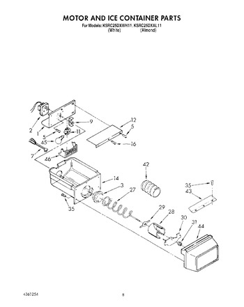 Diagram for KSRC25DXWH11