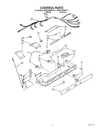 Diagram for KSRC25DXWH11